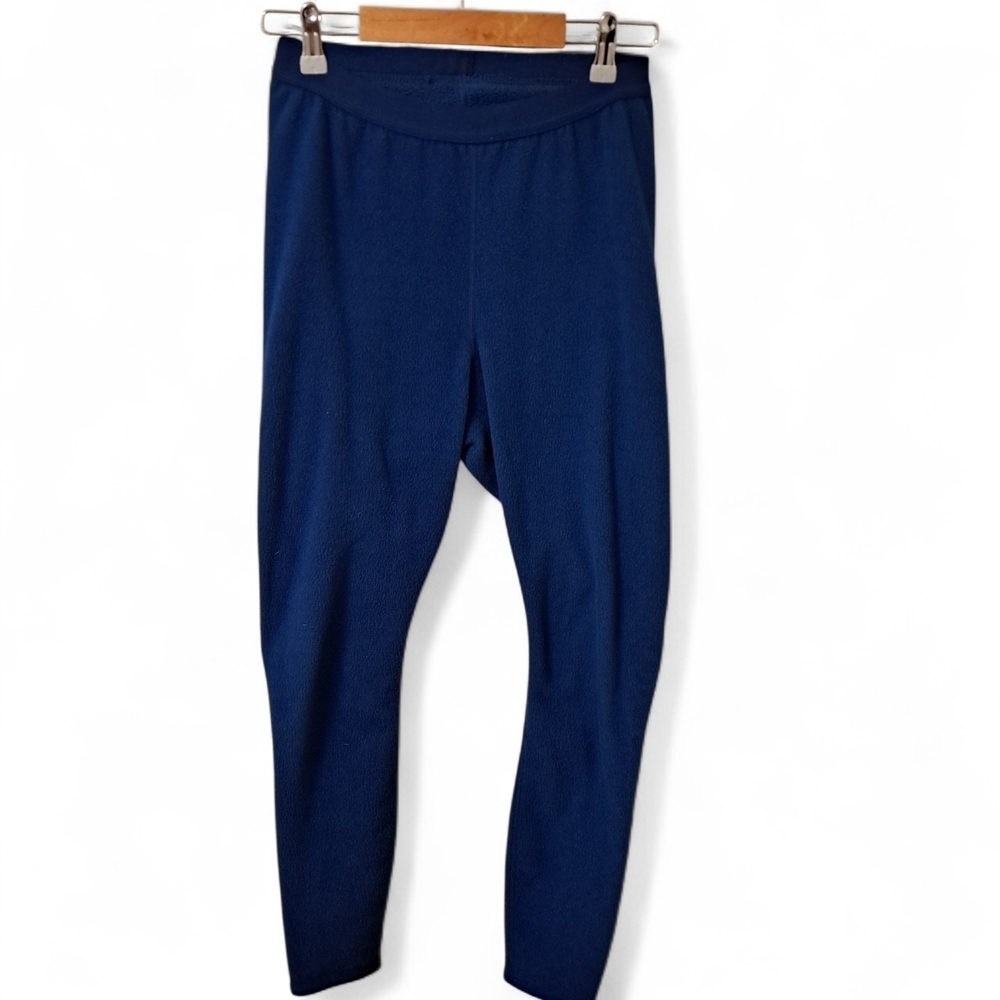 Vintage Patagonia Capilene Fleece Pants Made in USA Royal Blue Small